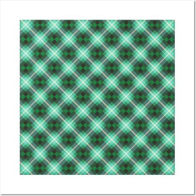 Beautiful Tartan Patterns 10 Wall Art by Sahl King